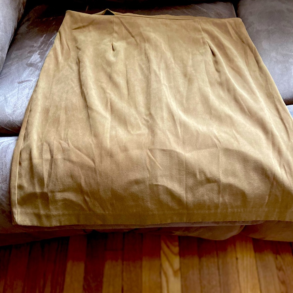 Velour skirt